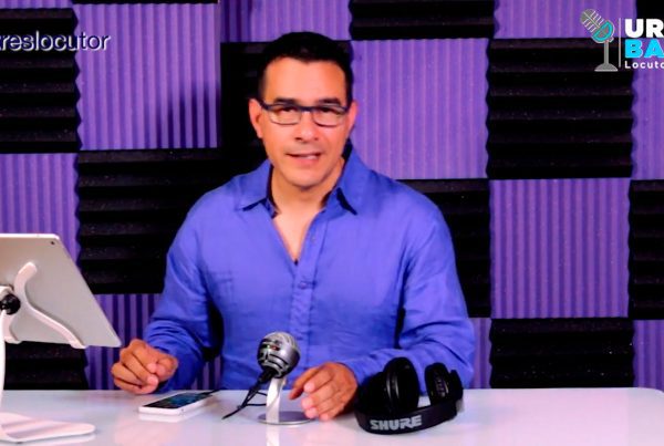 micrófono para locución