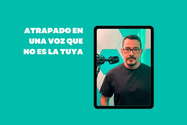 atrapado en una voz